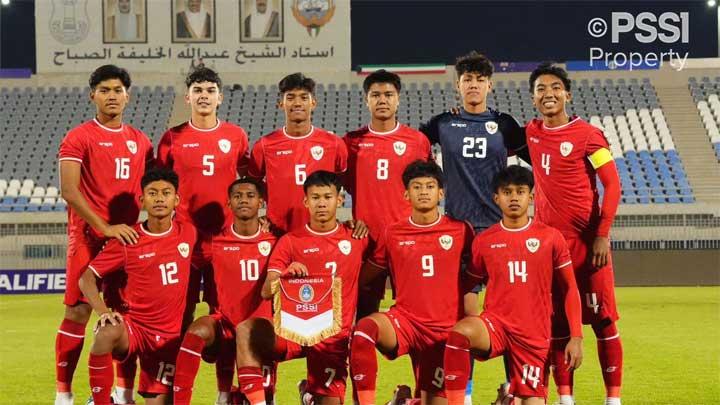Đội tuyển U17 Indonesia. Ảnh: PSSI.