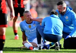 Chấn Thương Mắt Cá Của Erling Haaland: Man City Cập Nhật Tiến Trình Hồi Phục