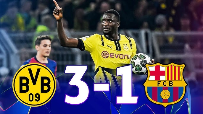 Dortmund đấu với Barcelona: Blaugrana thất bại 1-3 nhưng vẫn đi tiếp tại Champions League