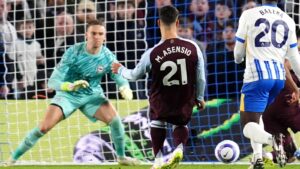 Brighton Đấu Với Aston Villa: Ezri Konsa Phản Ứng Ra Sao? | Marco Asensio nhân đôi cách biệt cho Aston Villa trước Brighton.